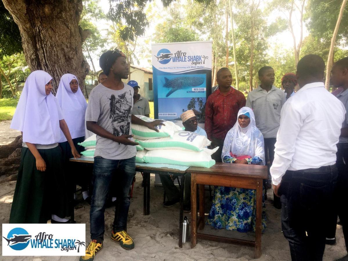 Afro Whale Shark Safari Bed & Breakfast Kilindoni Exterior foto